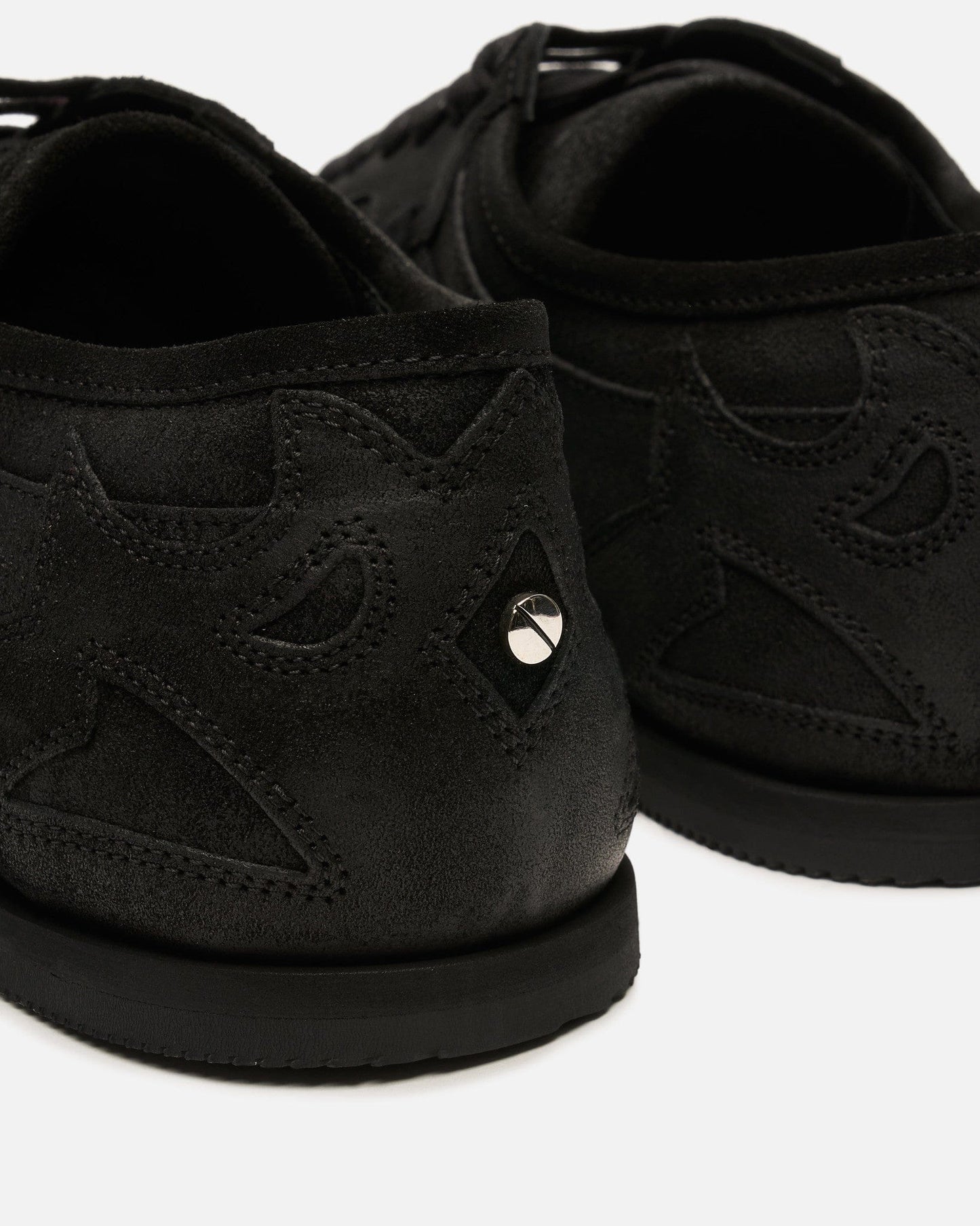 Ann Demeulemeester Men's Sneakers Milton Soft Low-Top Boxing Sneakers in Black