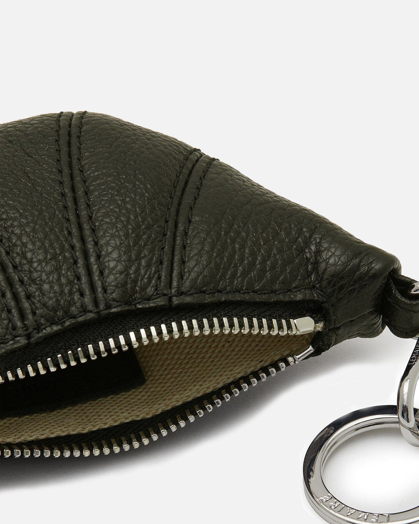 LEMAIRE Men's Bags Mini Croissant Keyring in Marecage