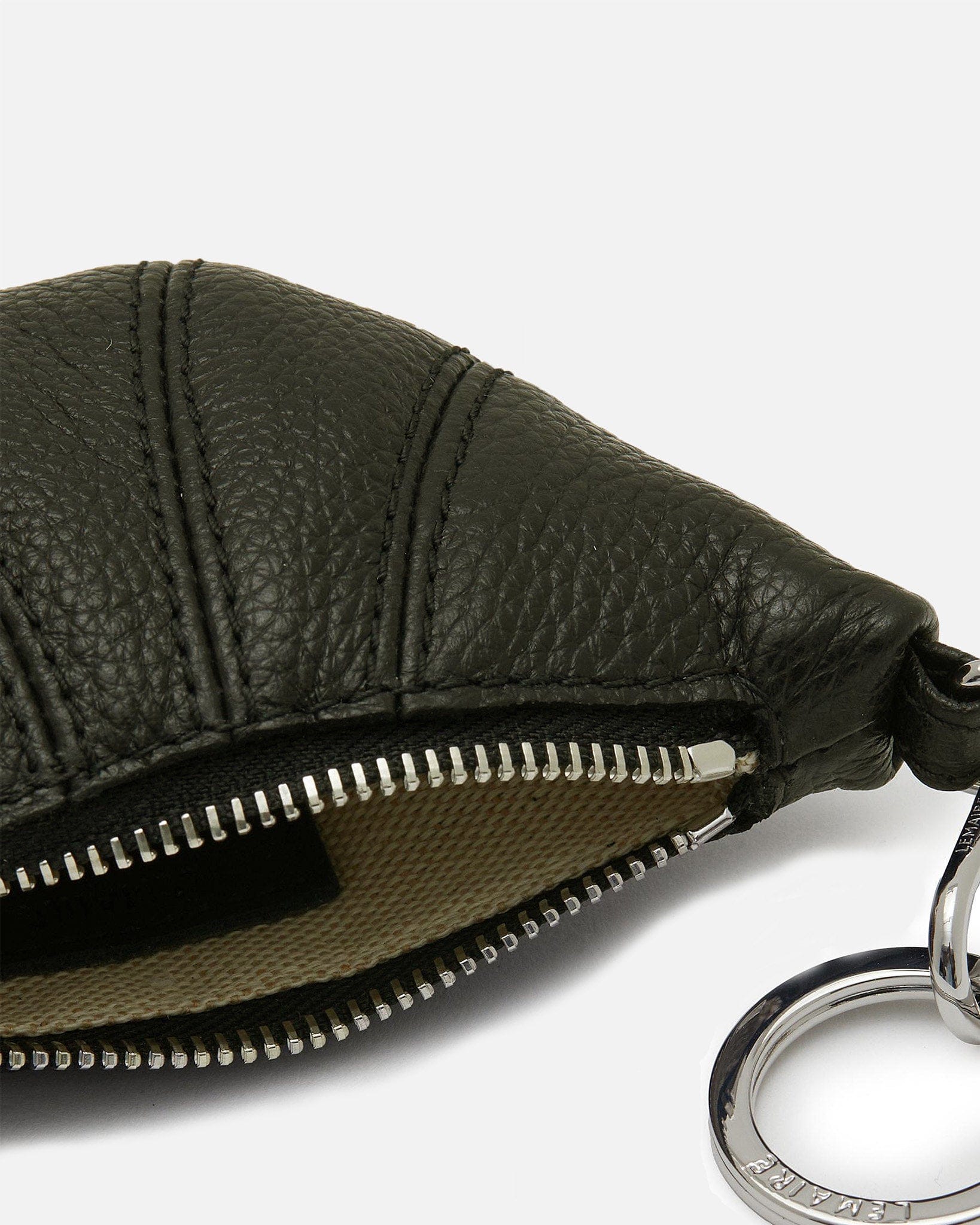 LEMAIRE Men's Bags Mini Croissant Keyring in Marecage
