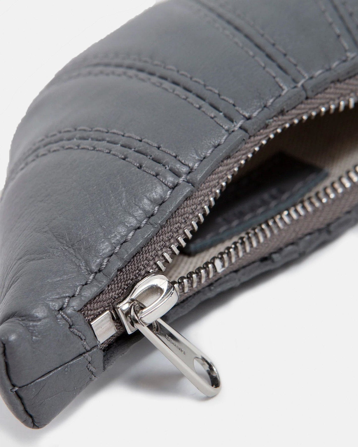 LEMAIRE Men's Bags Mini Croissant Keyring in Smoked Pearl