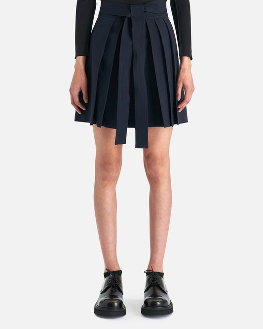 KENZO Women Skirts Mini Skirt in Midnight Blue