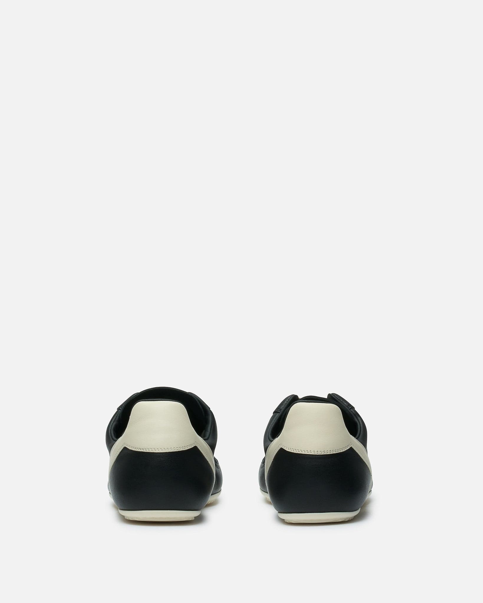 Rick Owens Men's Sneakers Minimal Sneak in Black/Milk