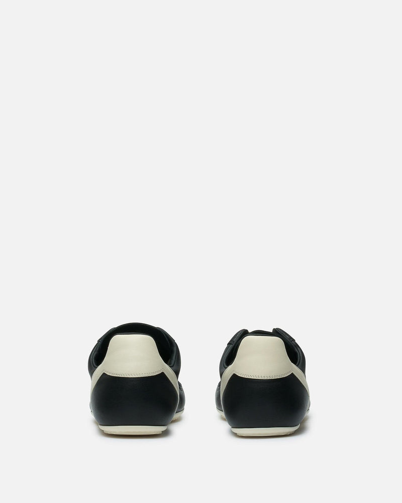 Rick Owens Men's Sneakers Minimal Sneak in Black/Milk