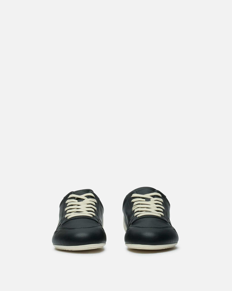 Rick Owens Men's Sneakers Minimal Sneak in Black/Milk