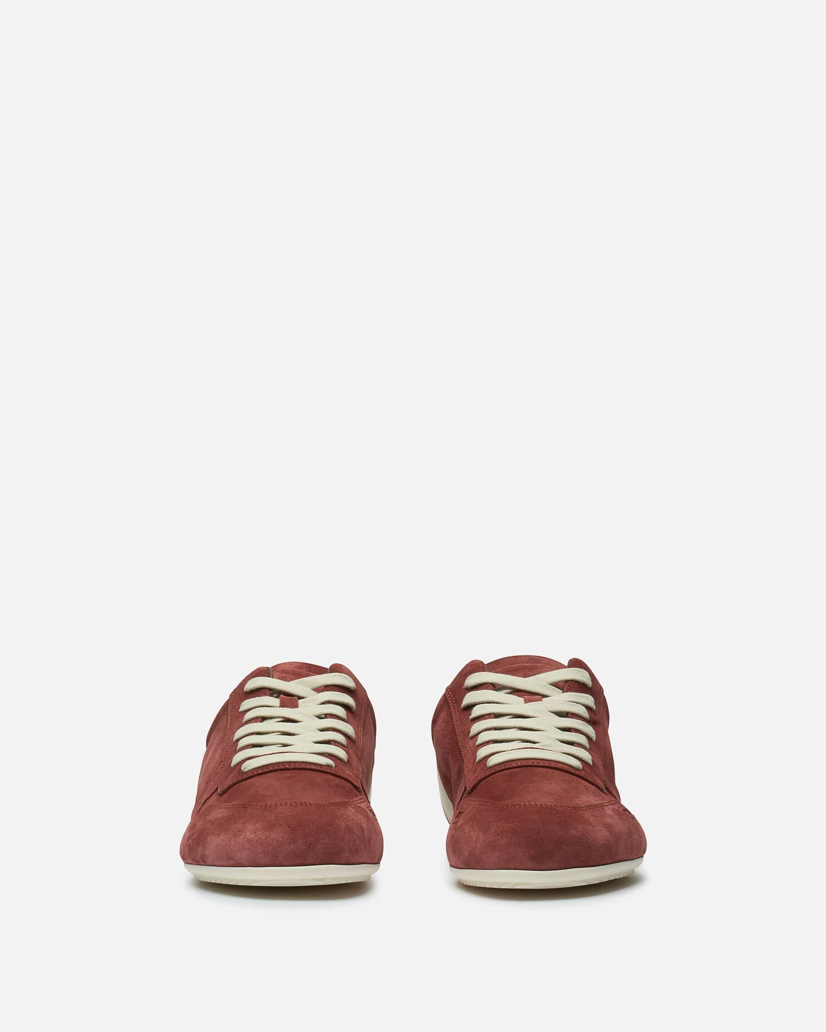 Rick Owens Men's Sneakers Minimal Sneak in Rosewood/Milk