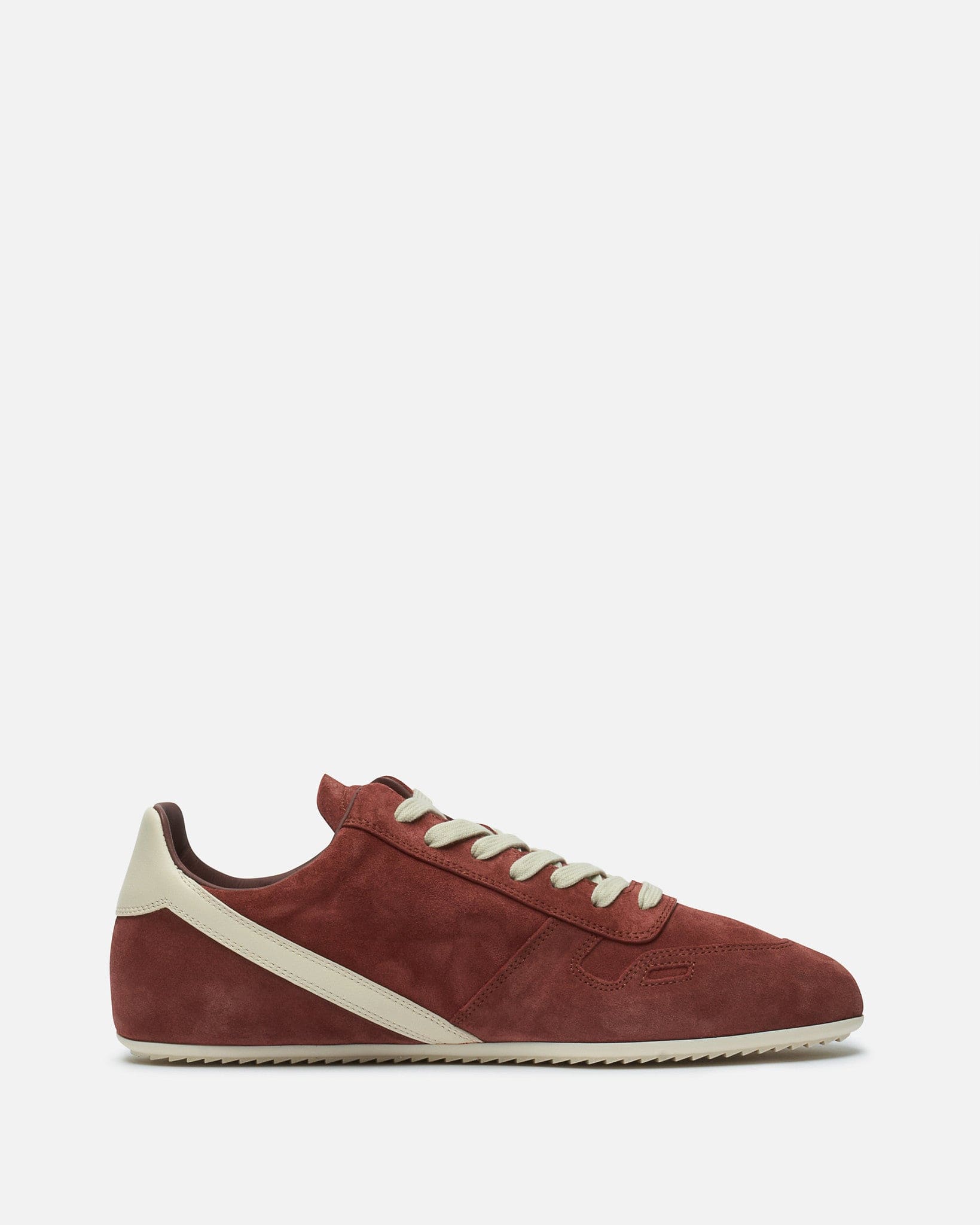 Rick Owens Men's Sneakers Minimal Sneak in Rosewood/Milk