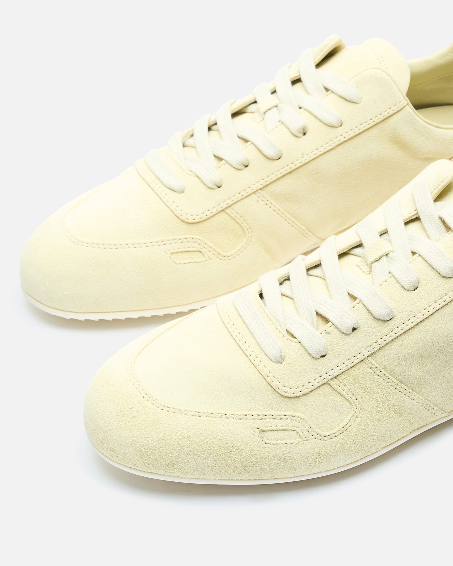Rick Owens Men's Sneakers Minimal Sneakers in Butter/Milk