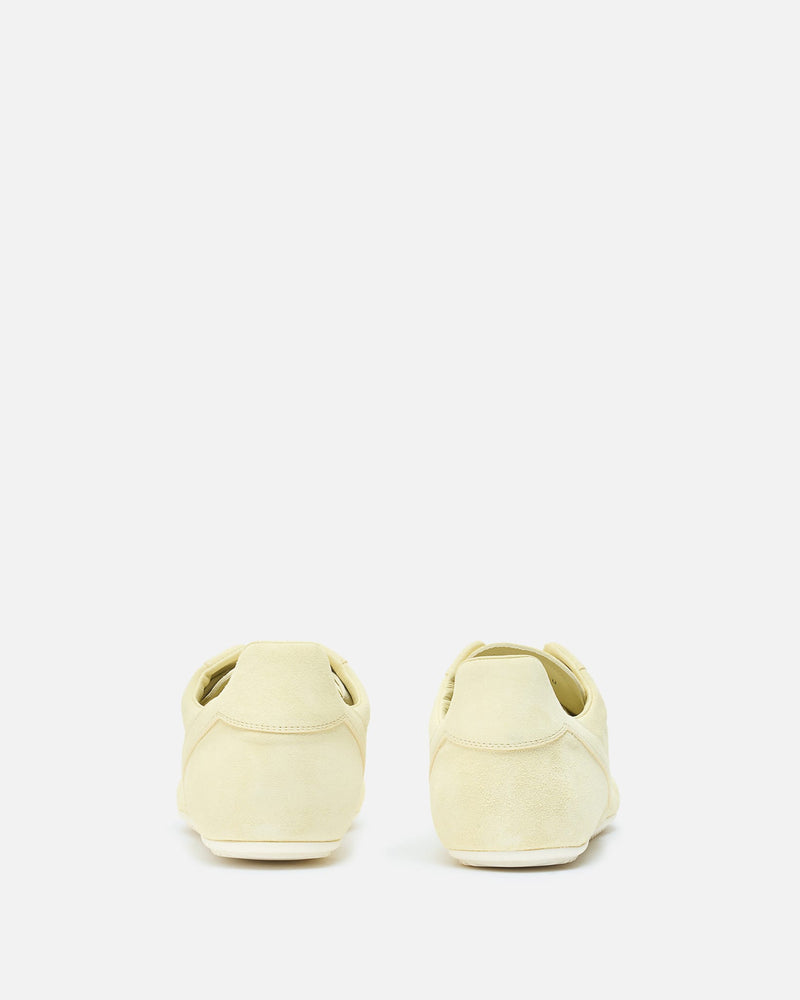 Rick Owens Men's Sneakers Minimal Sneakers in Butter/Milk