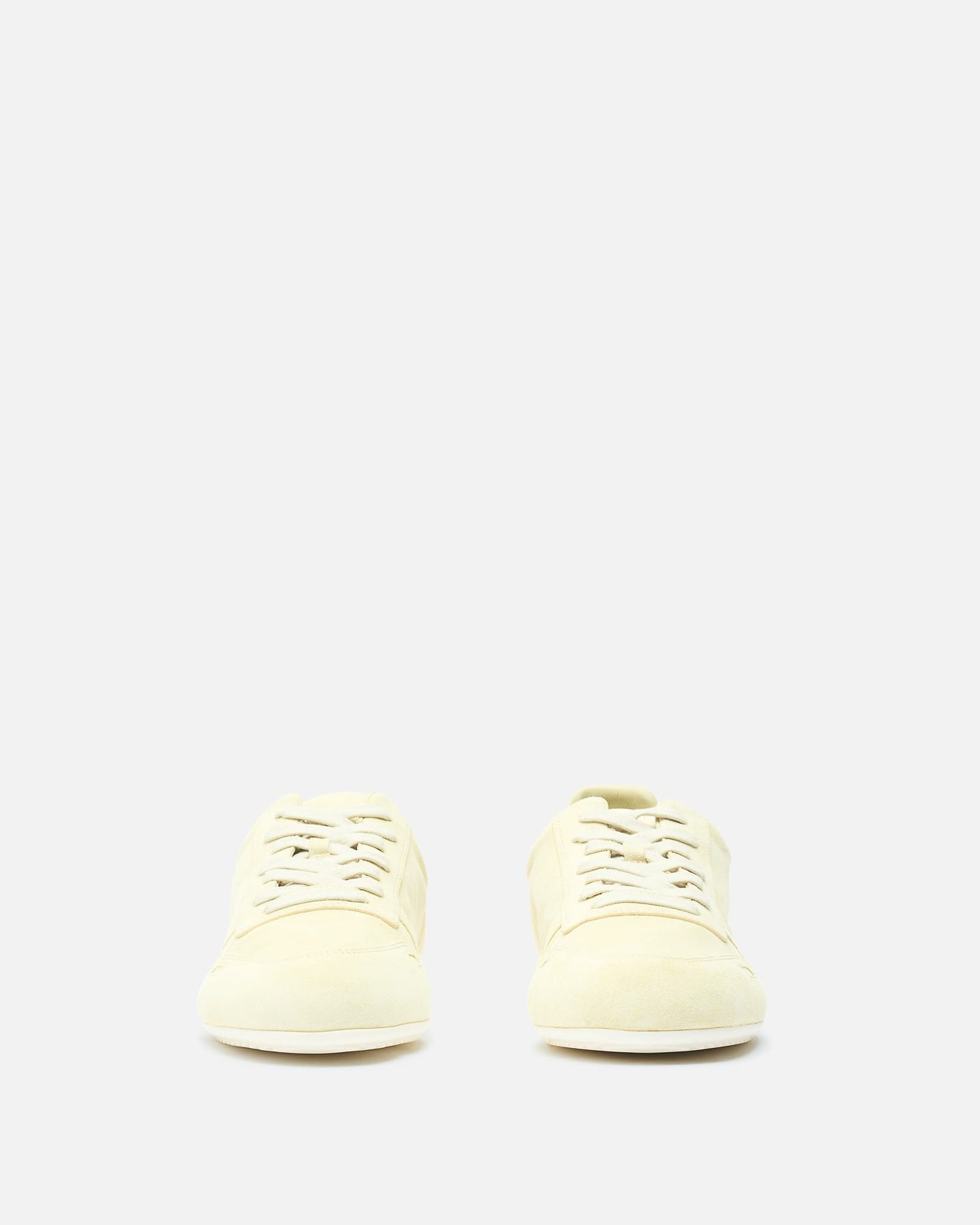 Rick Owens Men's Sneakers Minimal Sneakers in Butter/Milk