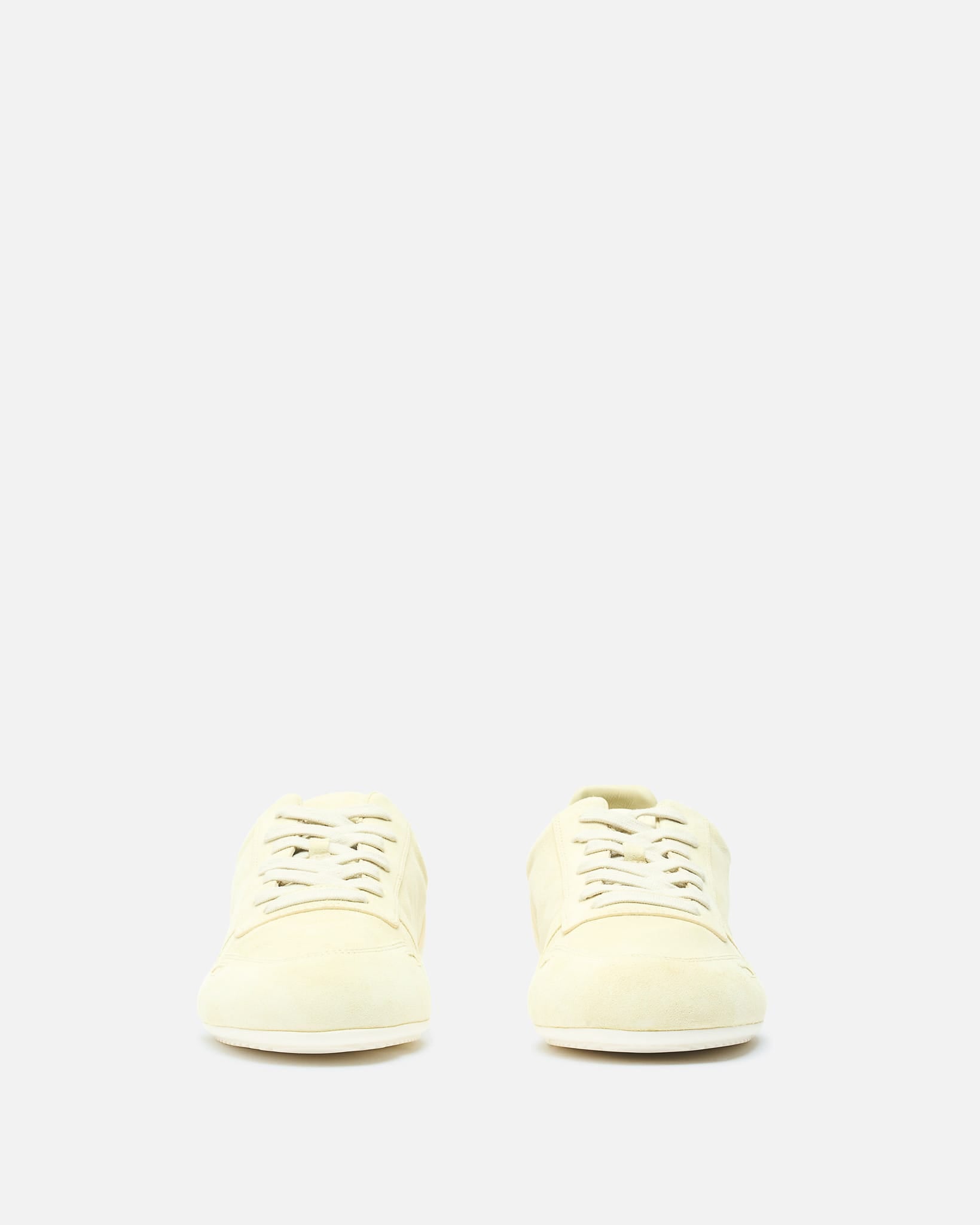 Rick Owens Men's Sneakers Minimal Sneakers in Butter/Milk