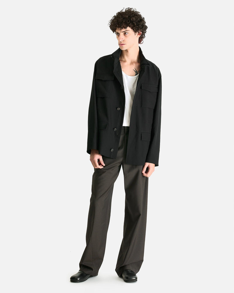The Row Men's Pants Mista Pant in Dark Brown