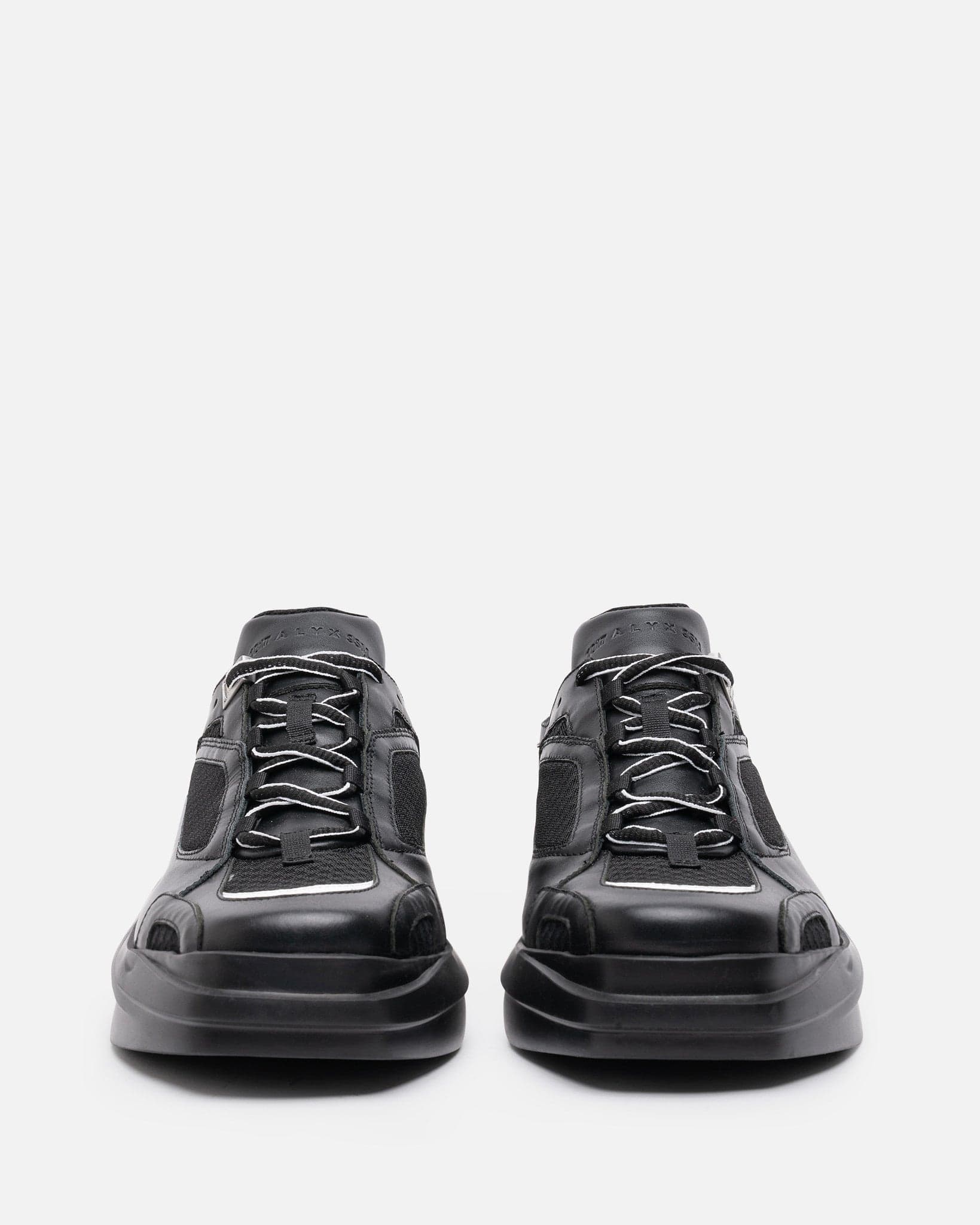 1017 ALYX 9SM Men's Sneakers Mixed Mono Hiking Sneaker in Black/White