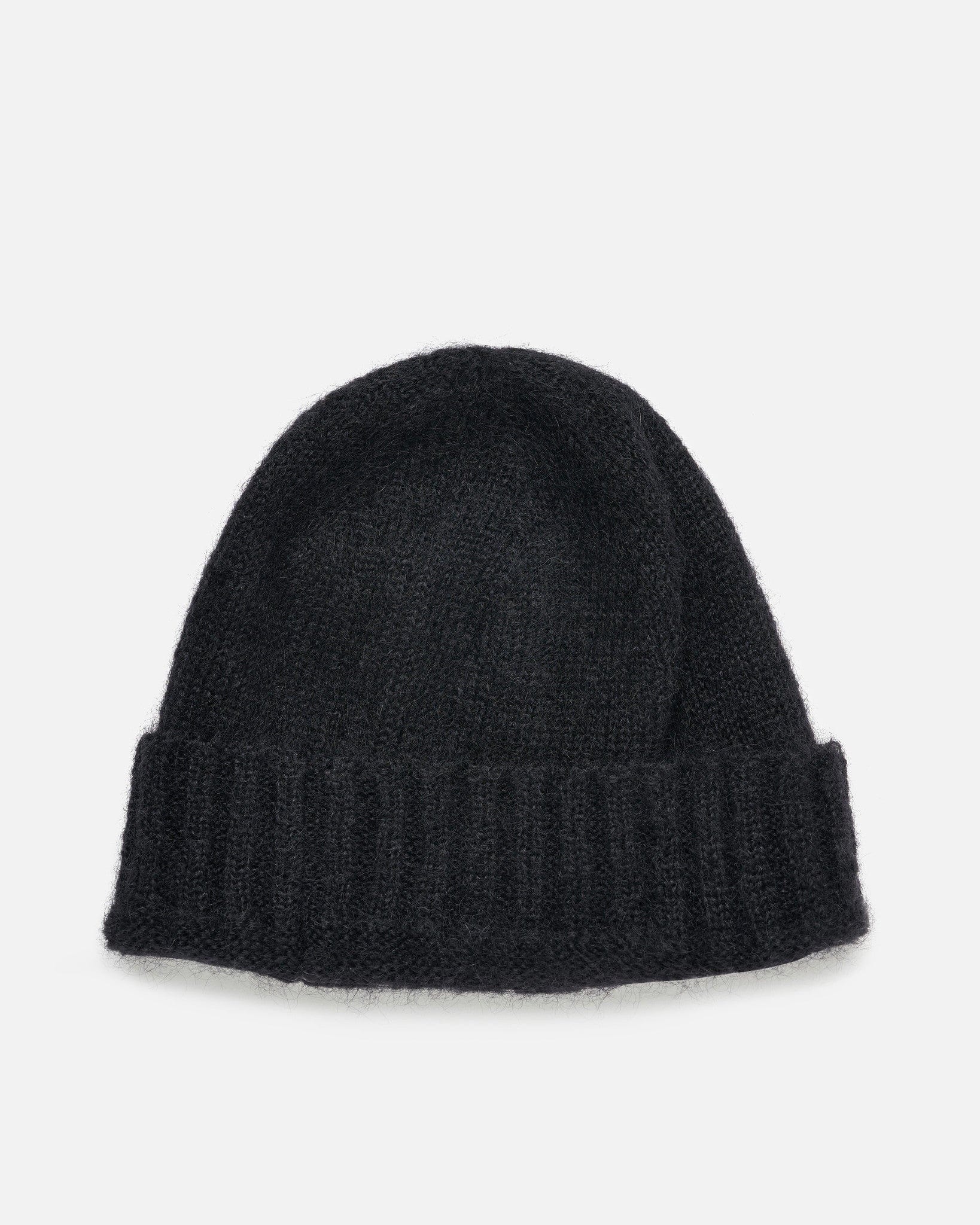 Raf Simons Men's Hats Mohair Beanie in Black