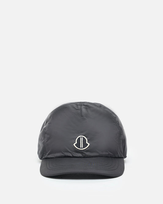 Rick Owens Men's Hats O/S Moncler Baseball Hat in Black