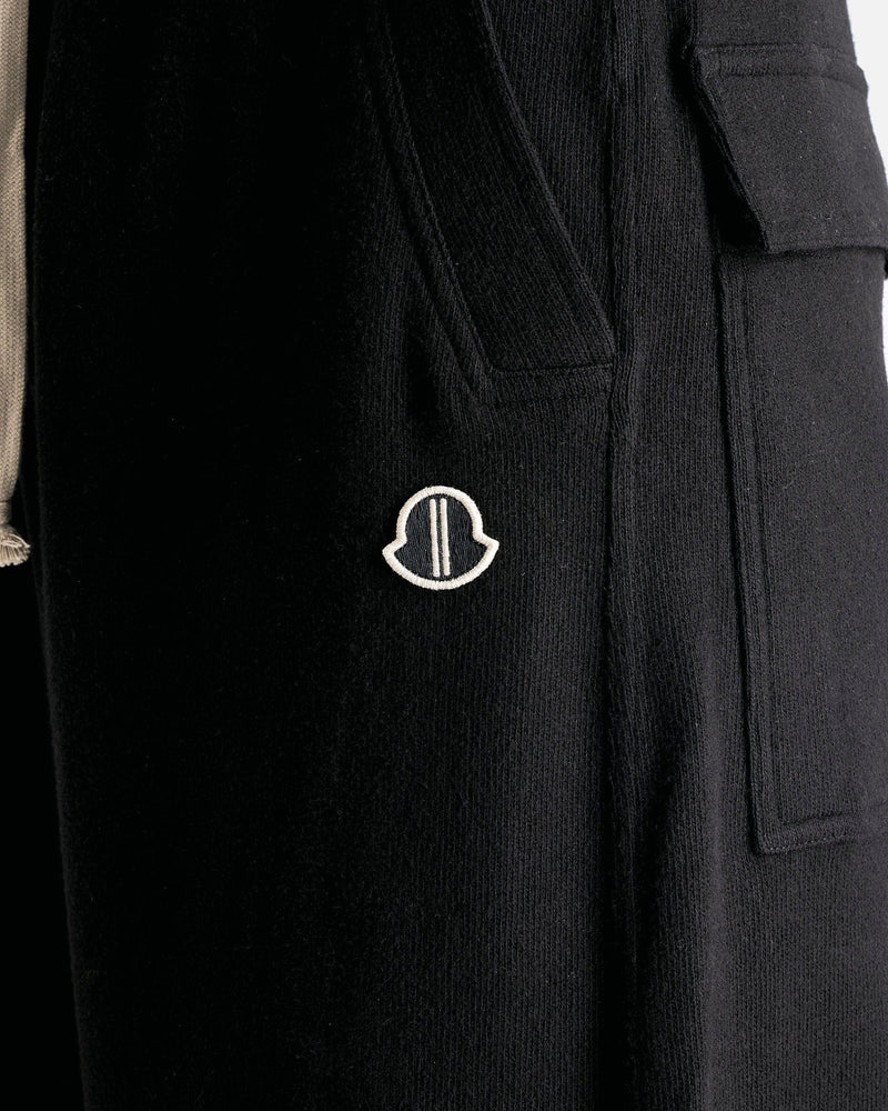 Rick Owens Men's Pants Moncler Belas in Black