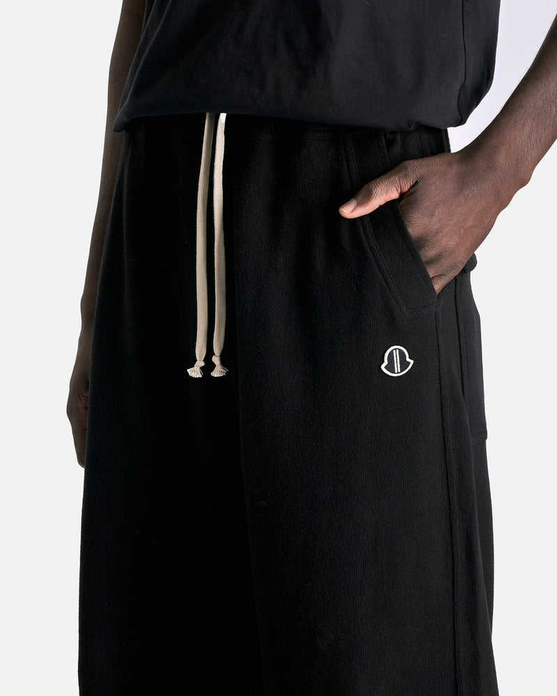 Rick Owens Men's Pants Moncler Belas in Black