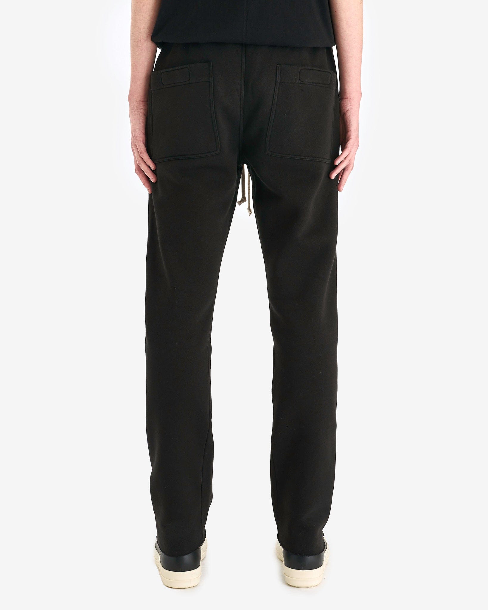 Rick Owens Men's Pants Moncler Berlin Drawstrings in Black