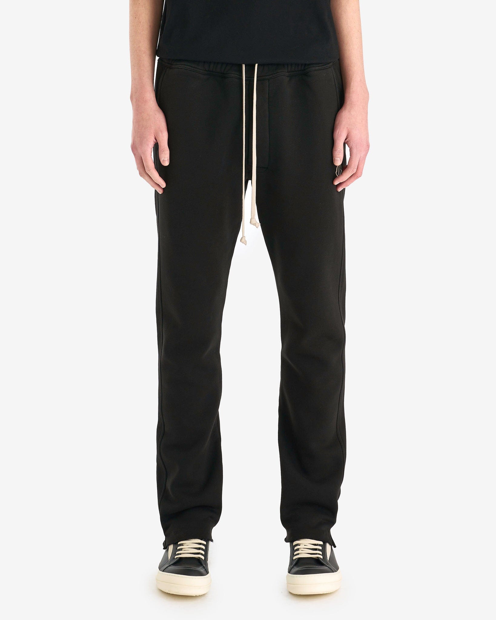 Rick Owens Men's Pants Moncler Berlin Drawstrings in Black