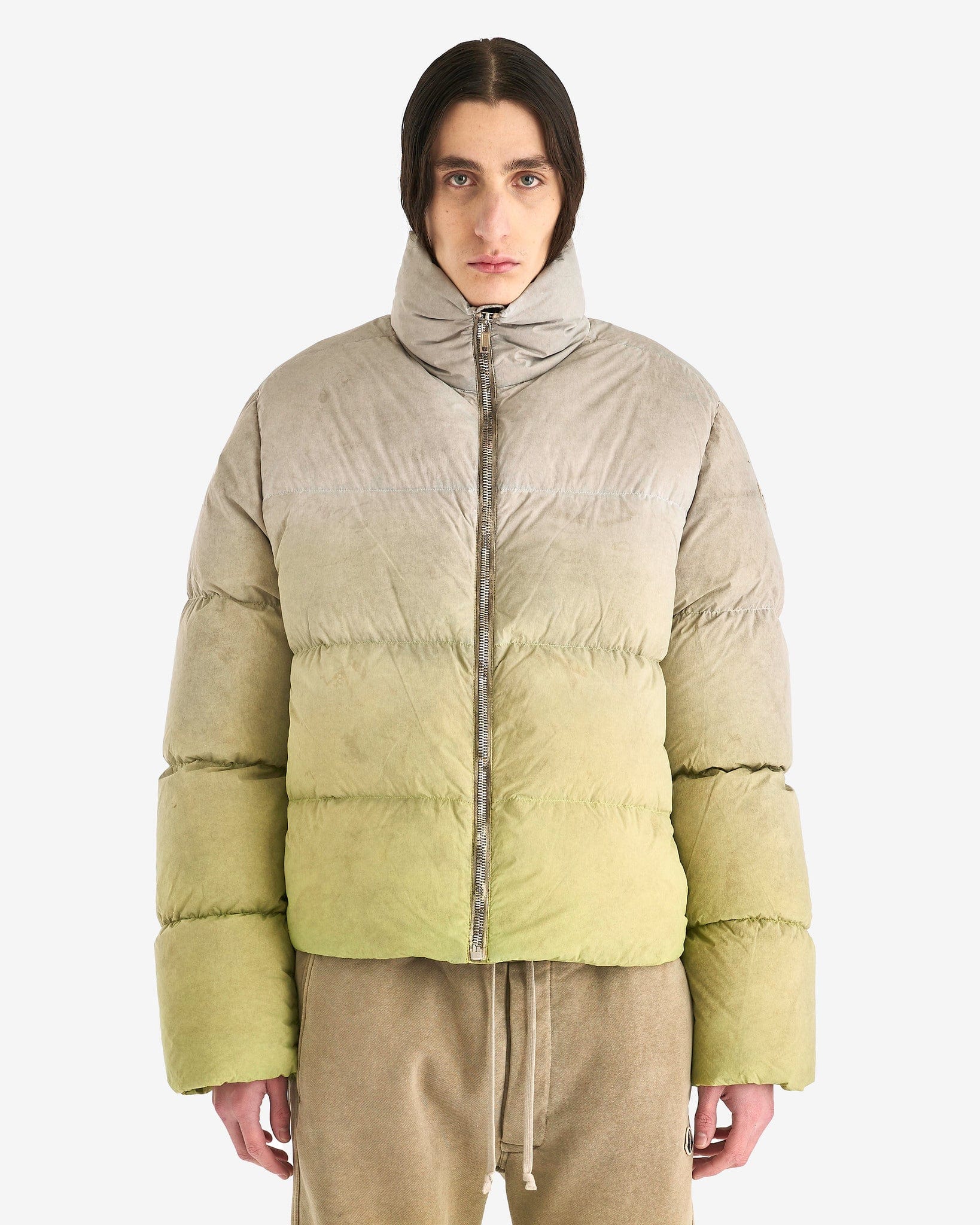 Rick Owens Men's Jackets Moncler Cyclopic Jacket in Acid Degrade