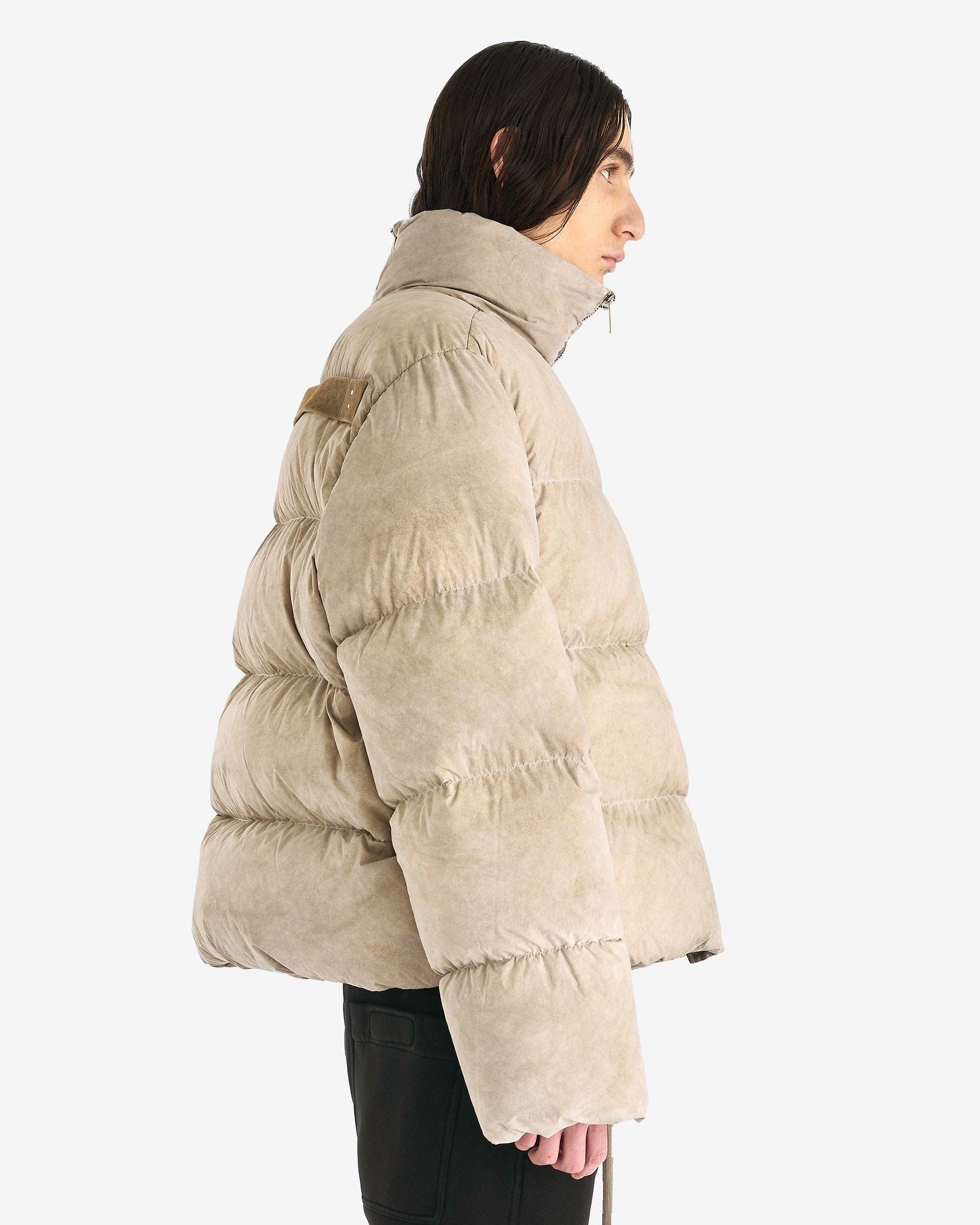 Rick Owens Men's Jackets Moncler Cyclopic Jacket in Dirt