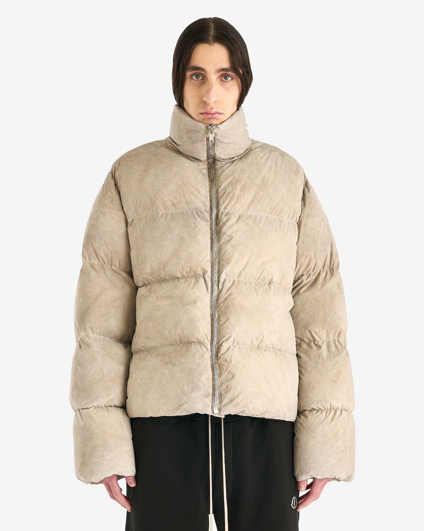 Rick Owens Men's Jackets Moncler Cyclopic Jacket in Dirt