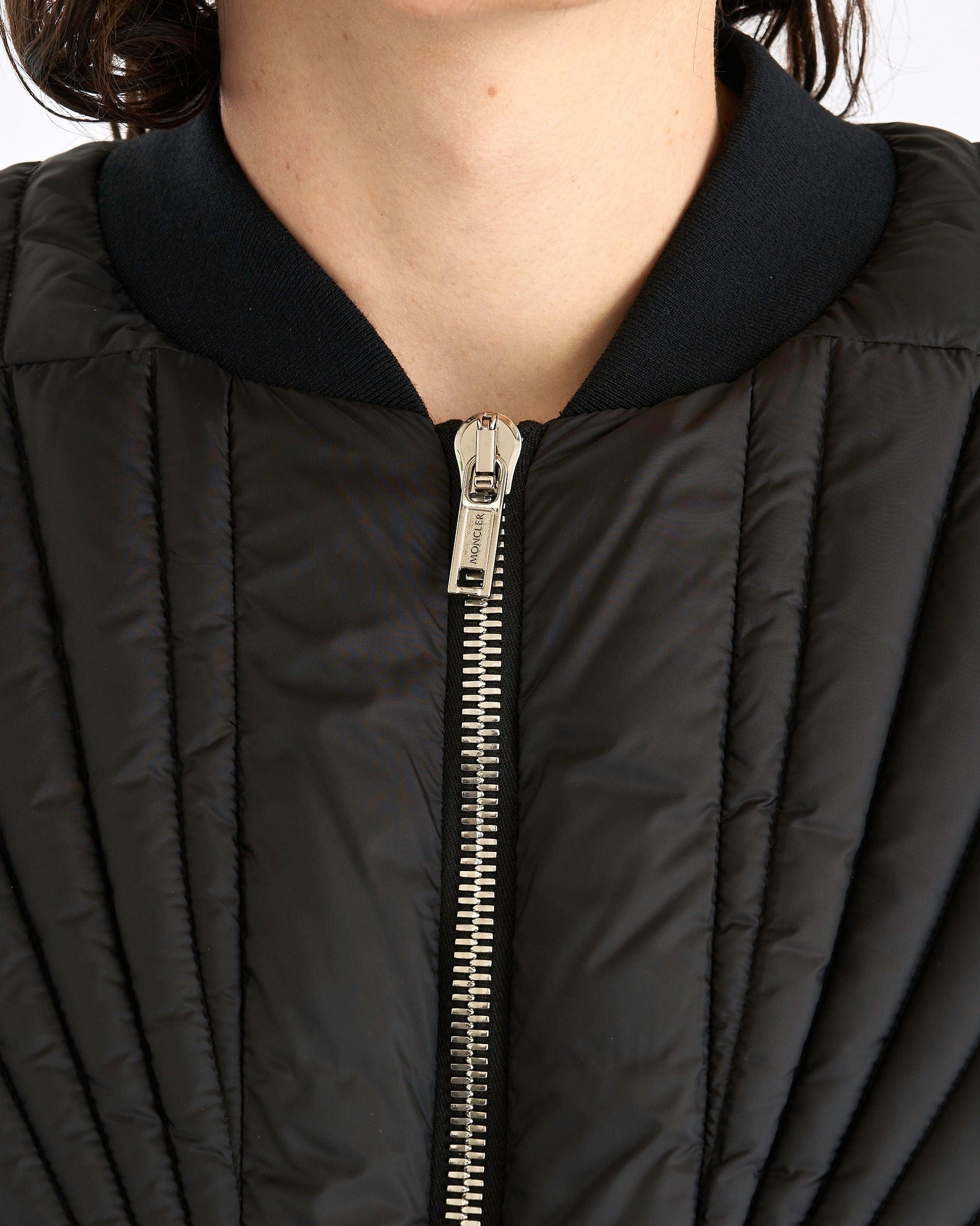 Rick Owens Men's Jackets Moncler Radiance Flight Jacket in Black