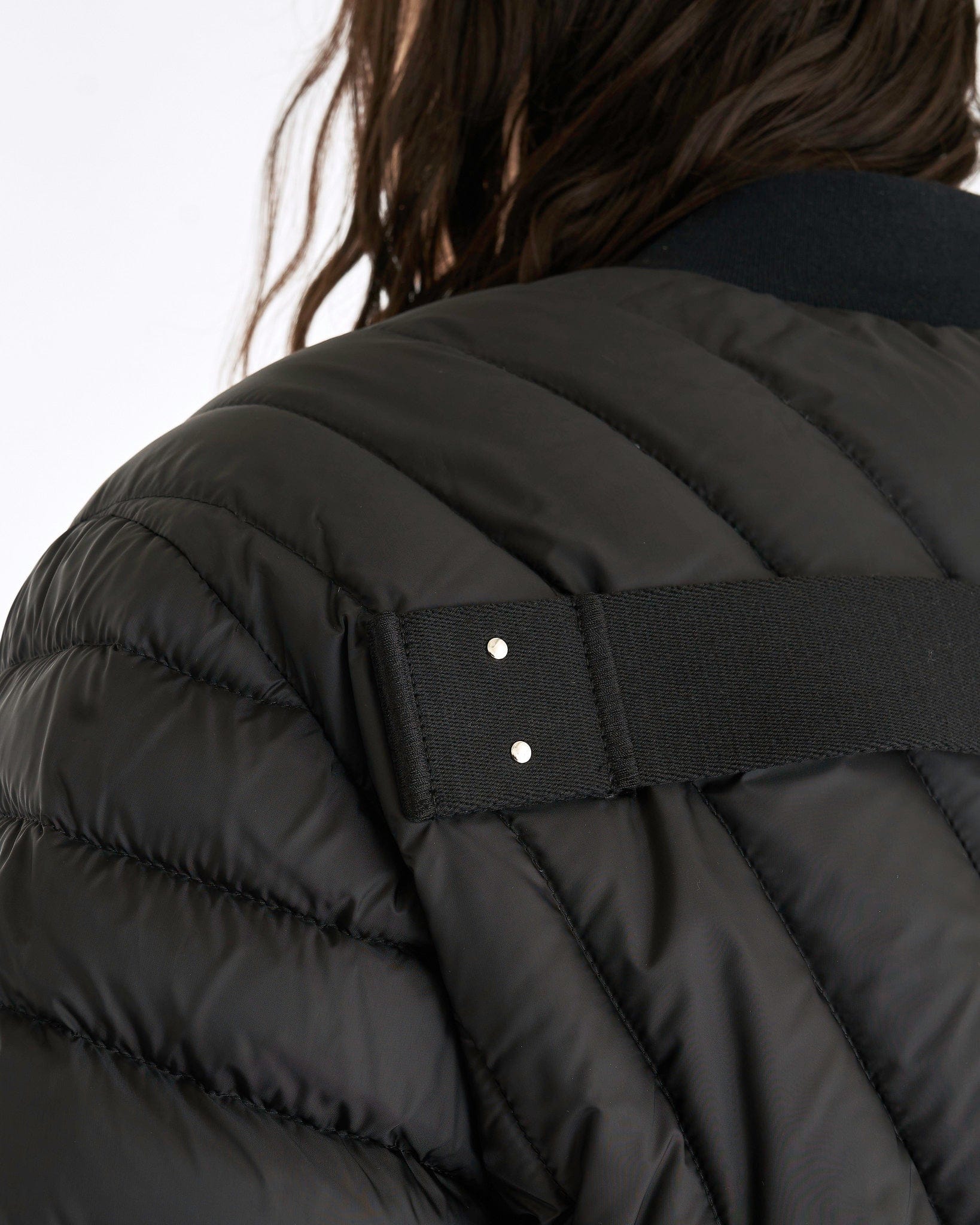 Rick Owens Men's Jackets Moncler Radiance Flight Jacket in Black