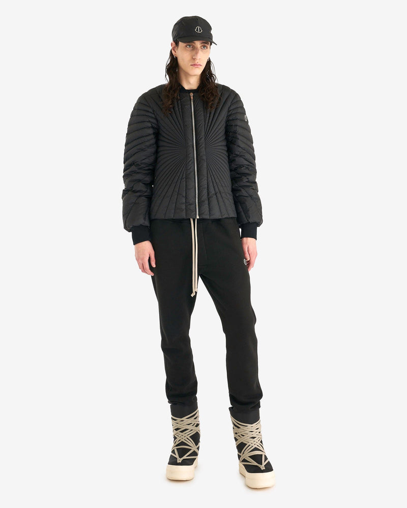Rick Owens Men's Jackets Moncler Radiance Flight Jacket in Black