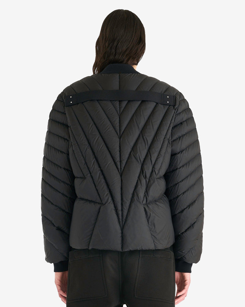 Rick Owens Men's Jackets Moncler Radiance Flight Jacket in Black