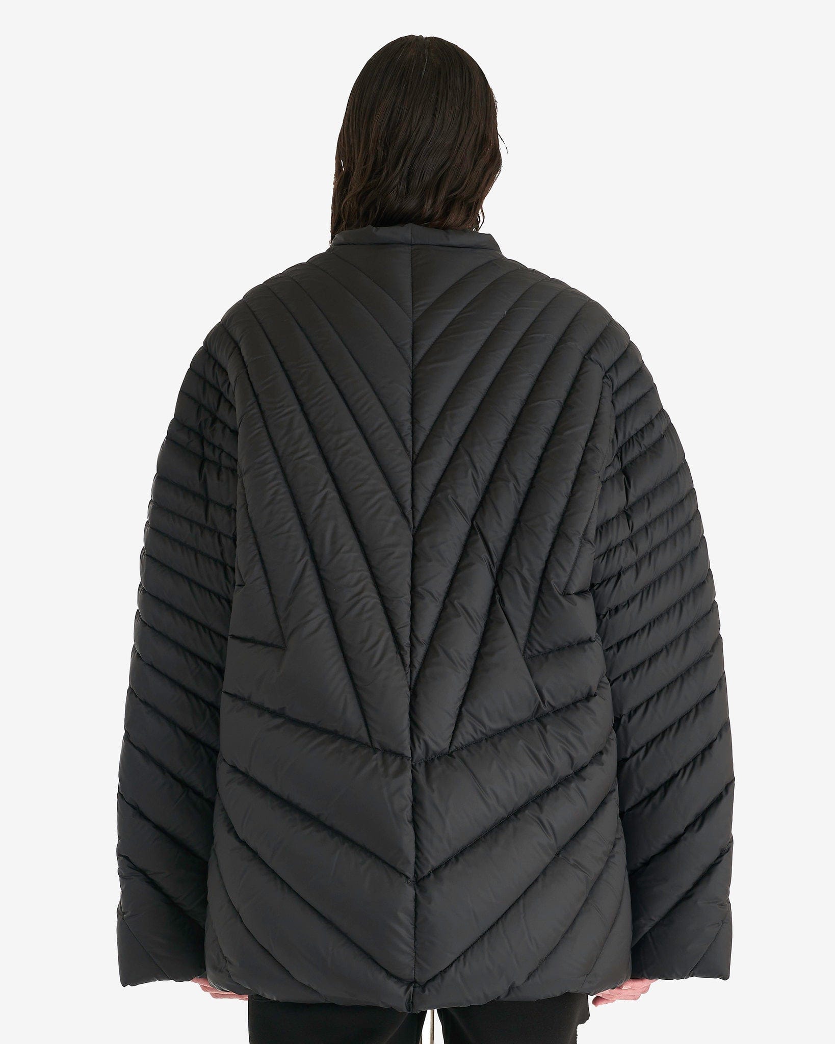 Rick Owens Men's Jackets Moncler Radiance Jacket in Black
