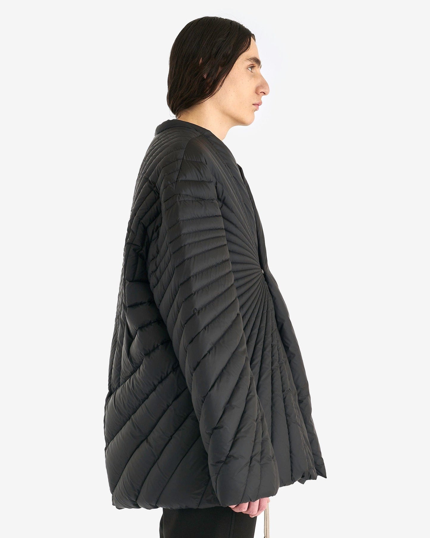 Rick Owens Men's Jackets Moncler Radiance Jacket in Black