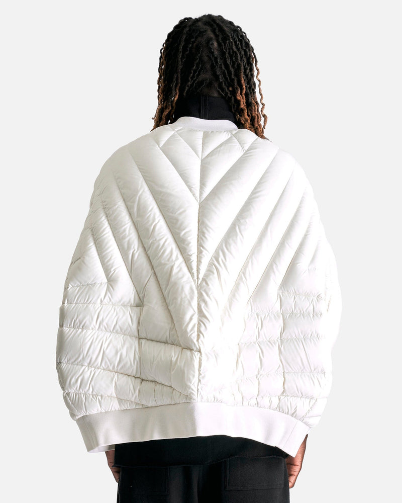 Rick Owens Men's Jackets Moncler Radiance Peter Jacket in Milk