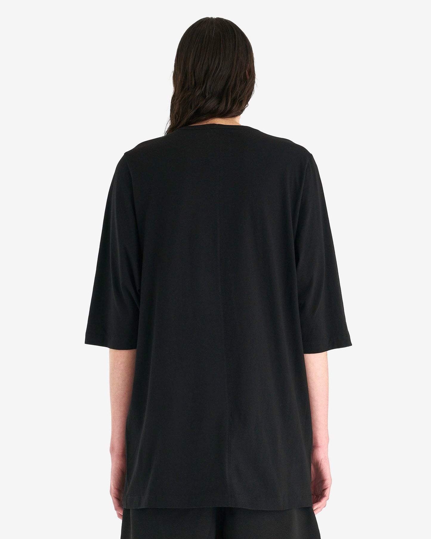 Rick Owens Men's T-Shirts Moncler SS Level T in Black