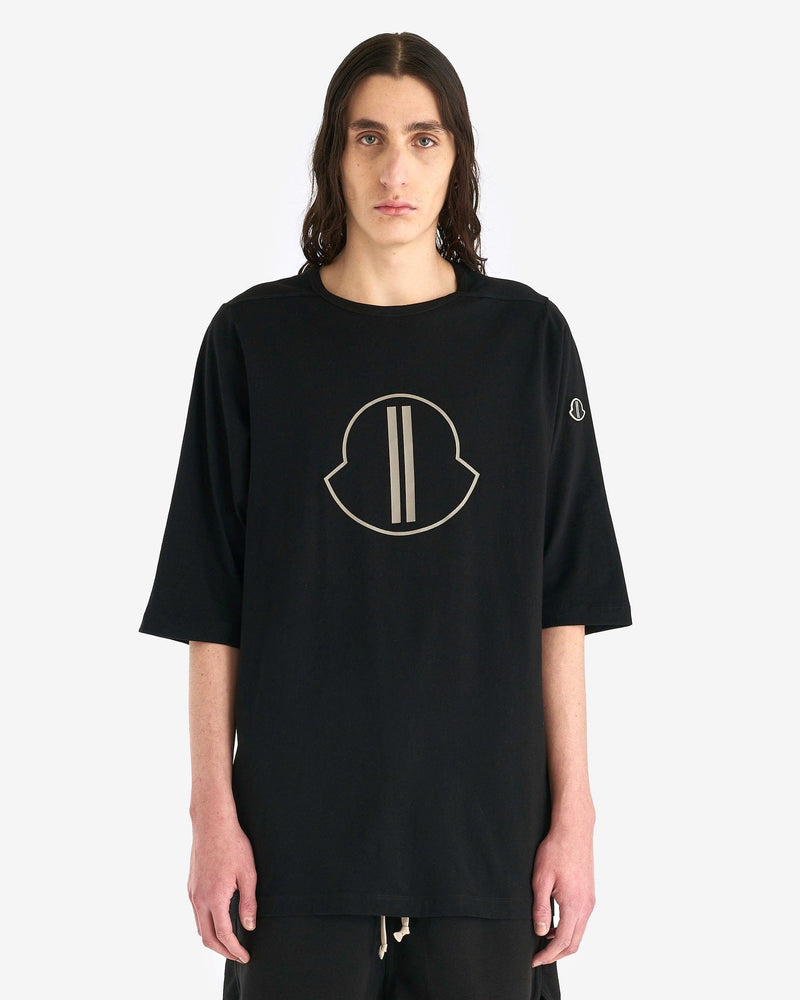 Rick Owens Men's T-Shirts Moncler SS Level T in Black