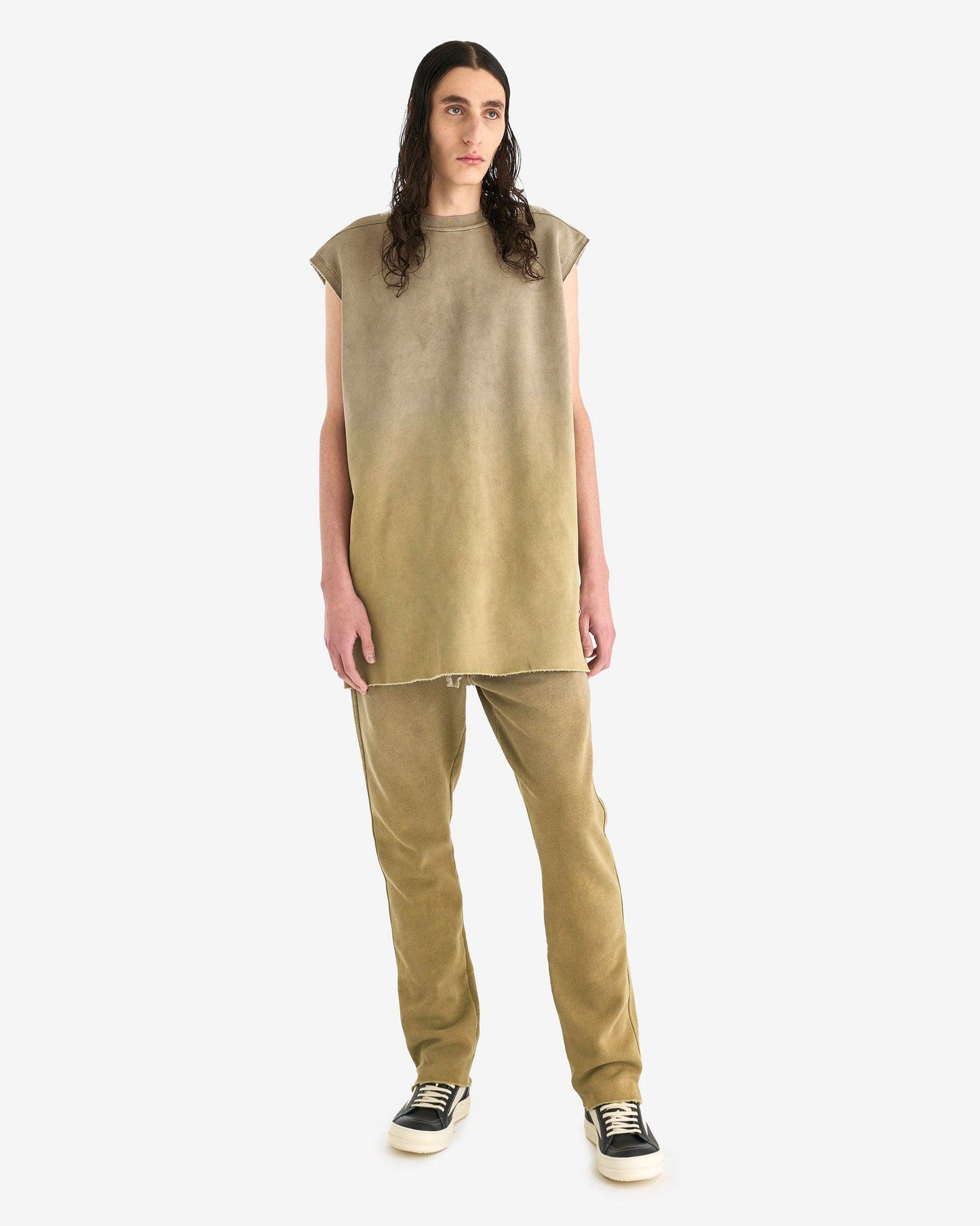 Rick Owens Men's T-Shirts Moncler Tarp T in Acid Degrade