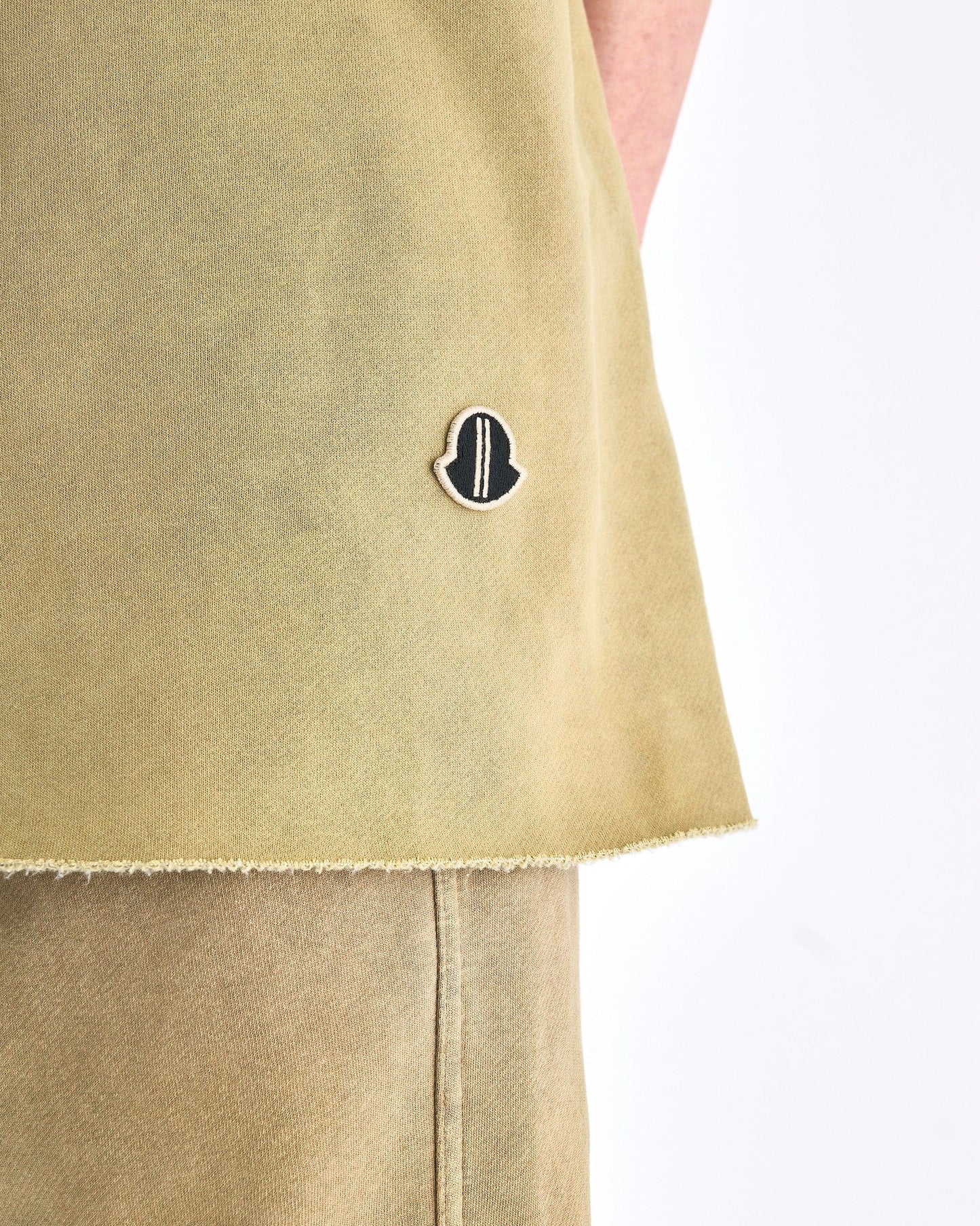 Rick Owens Men's T-Shirts Moncler Tarp T in Acid Degrade