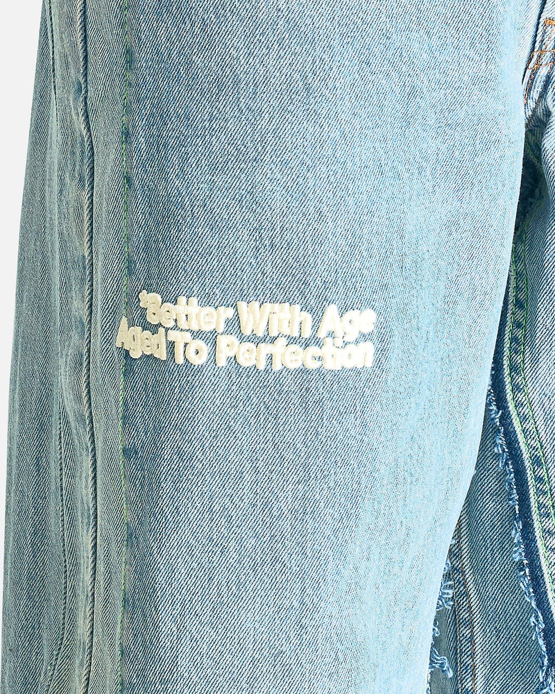 Better With Age Men's Jeans Monroe Triple-Wide Denim Trouser in Indigo