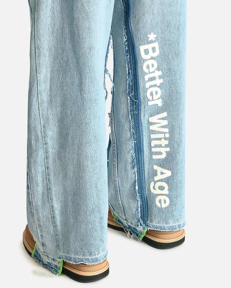 Better With Age Men's Jeans Monroe Triple-Wide Denim Trouser in Indigo