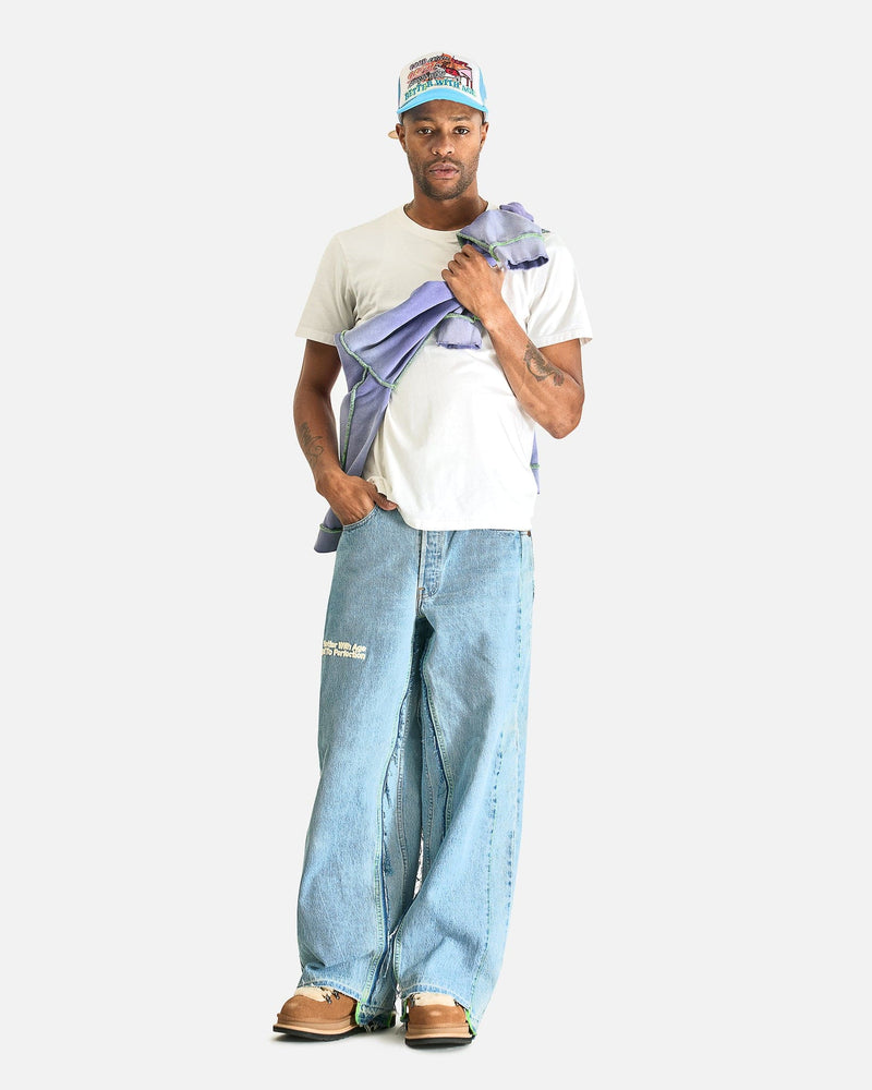 Better With Age Men's Jeans Monroe Triple-Wide Denim Trouser in Indigo