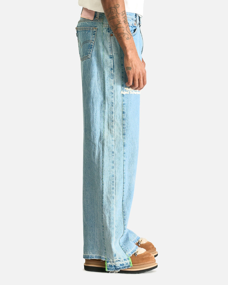 Better With Age Men's Jeans Monroe Triple-Wide Denim Trouser in Indigo