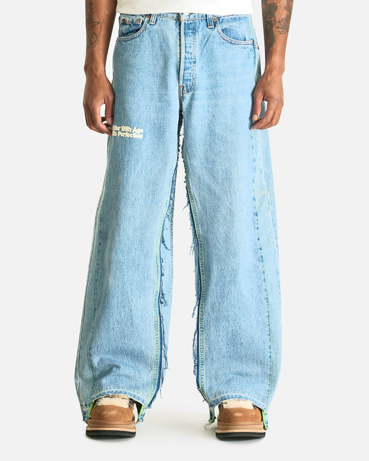 Better With Age Men's Jeans Monroe Triple-Wide Denim Trouser in Indigo