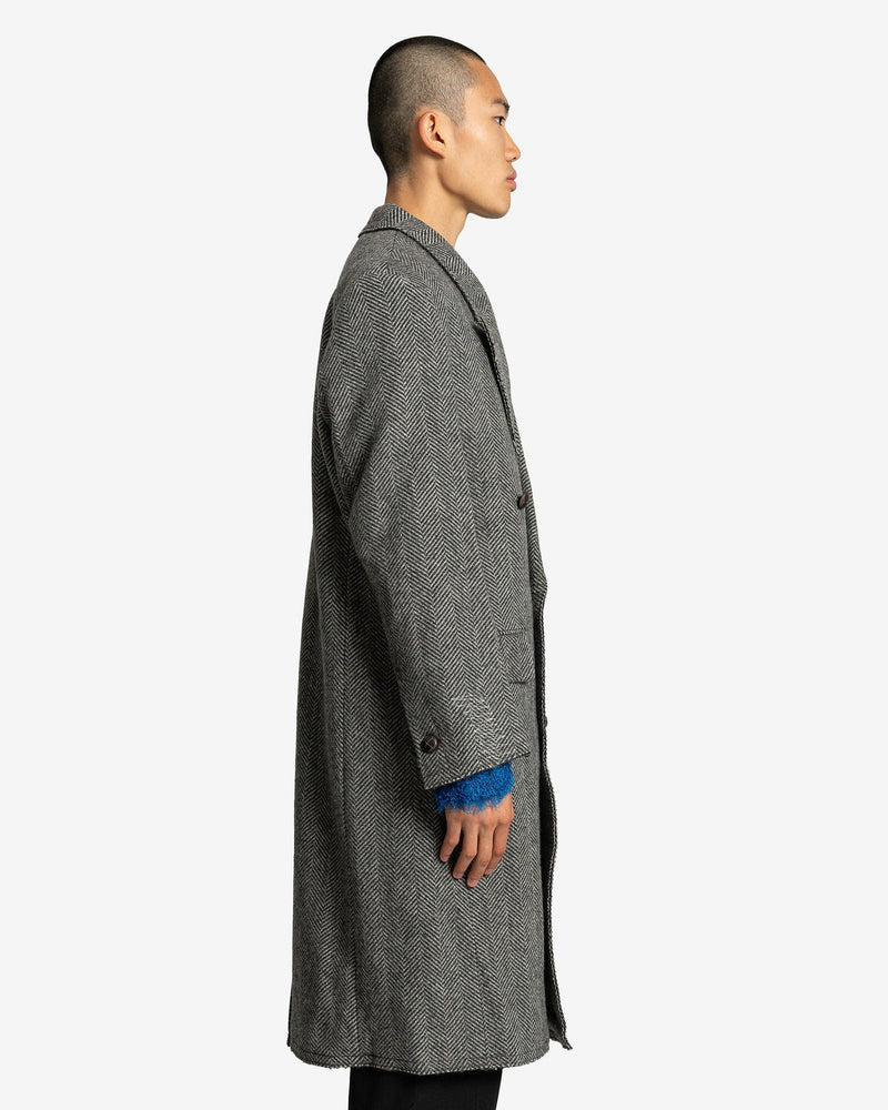Andersson Bell Moriens Double Breasted Coat in Grey