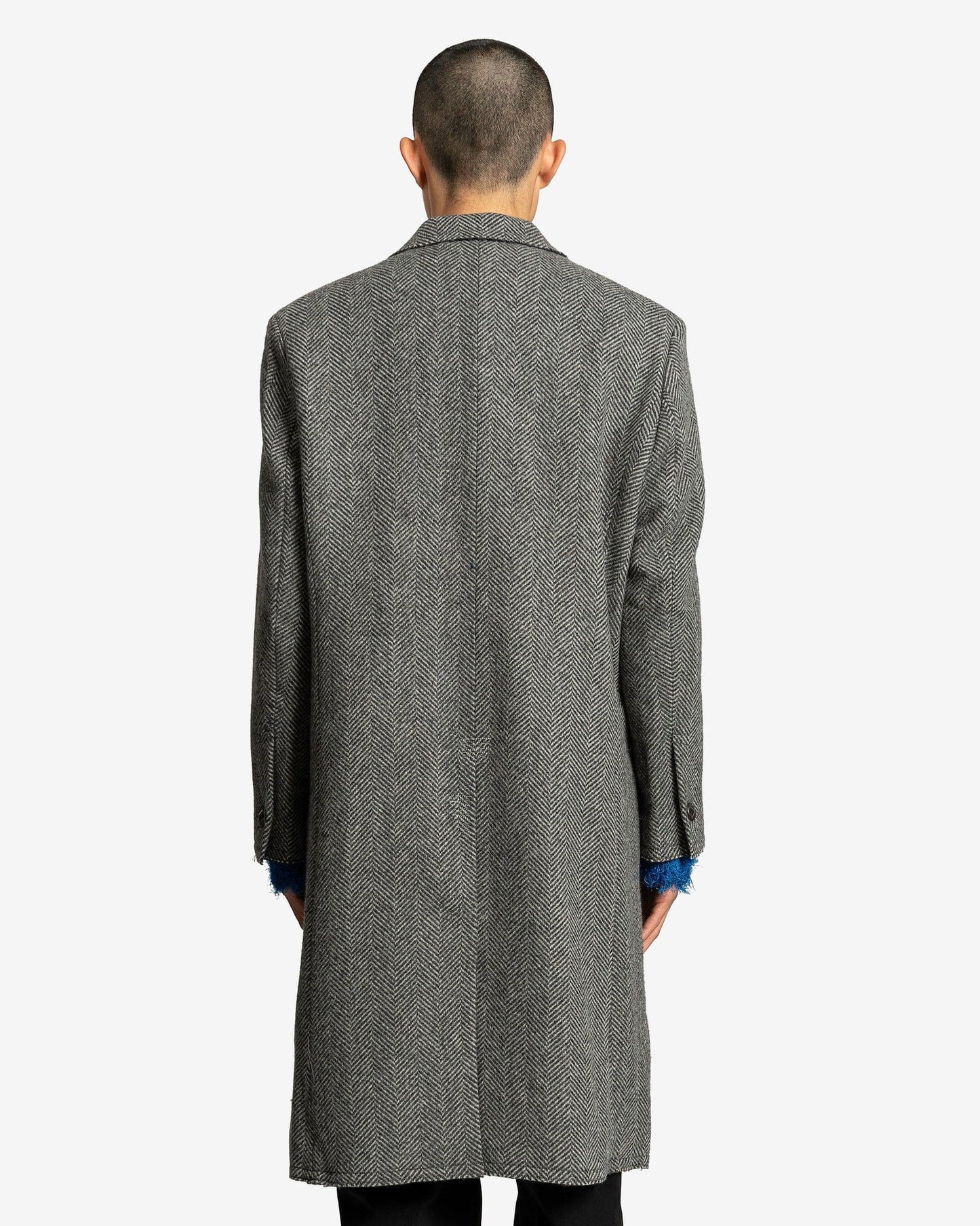 Andersson Bell Moriens Double Breasted Coat in Grey
