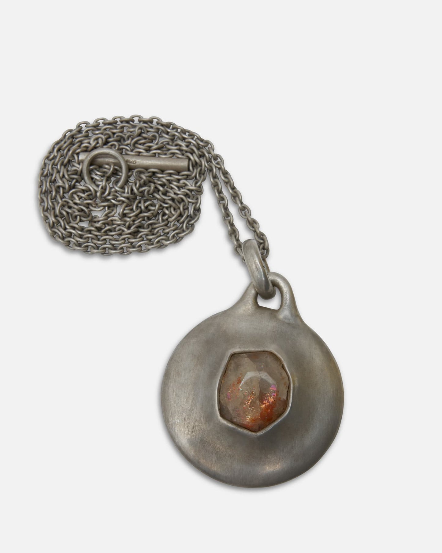 Parts of Four Jewelry OS Morphed Disk Necklace in 45mm / Sunstone / DA, SUN