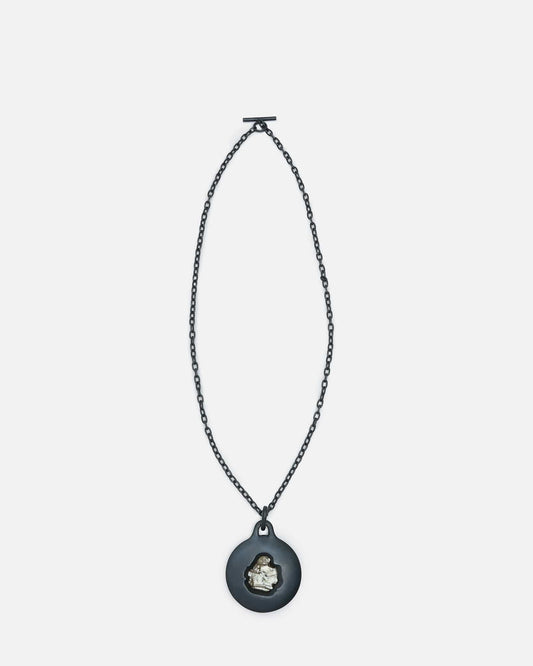Parts of Four Jewelry OS Morphed Disk Necklace in 60mm / Apatite / KA, APA