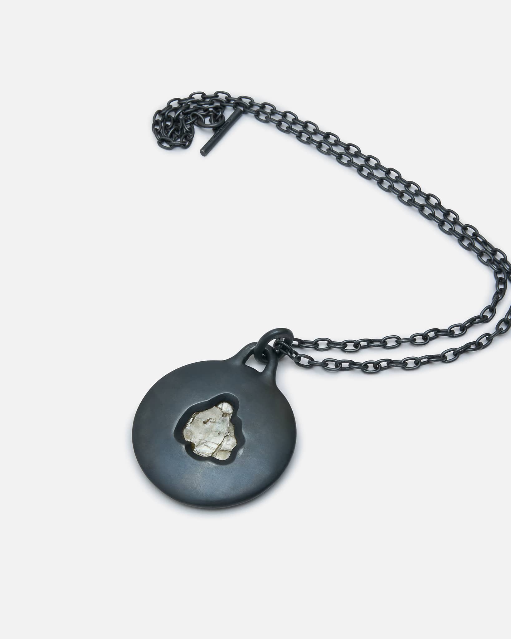 Parts of Four Jewelry OS Morphed Disk Necklace in 60mm / Apatite / KA, APA