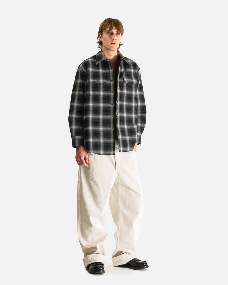 Our Legacy Men's Shirts Moss Shirt in Shadow Trial Check