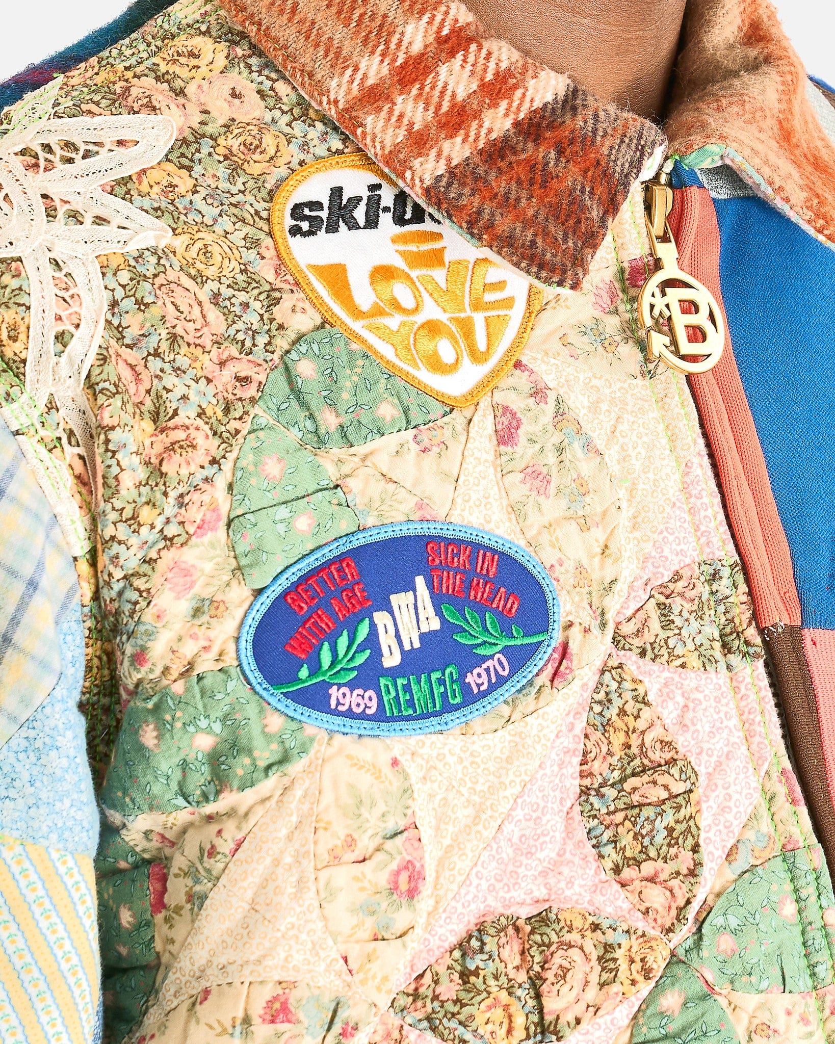 Better With Age Men's Jackets Motor City Blanket Jacket in Multi