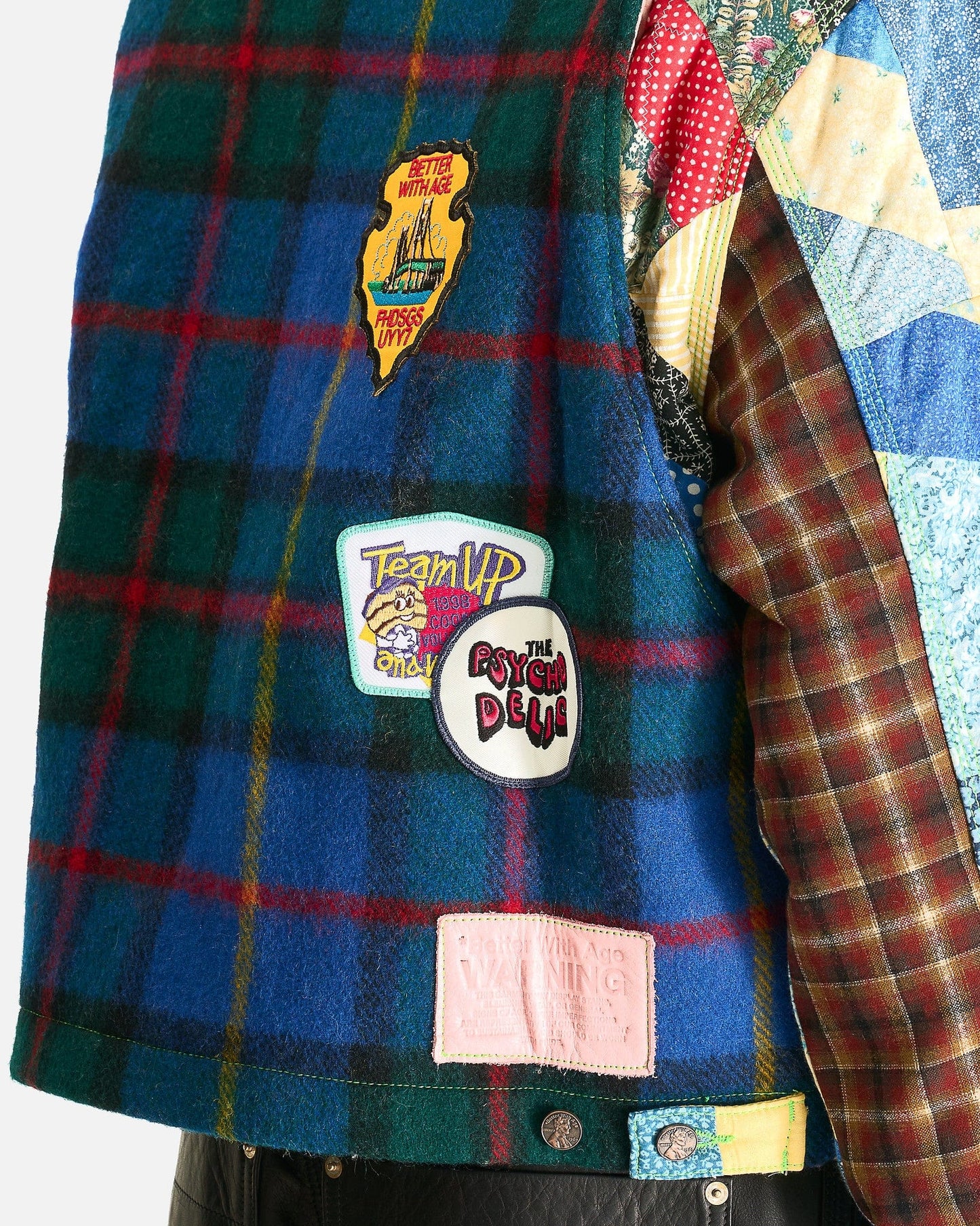 Better With Age Men's Jackets Motor City Blanket Jacket in Multi