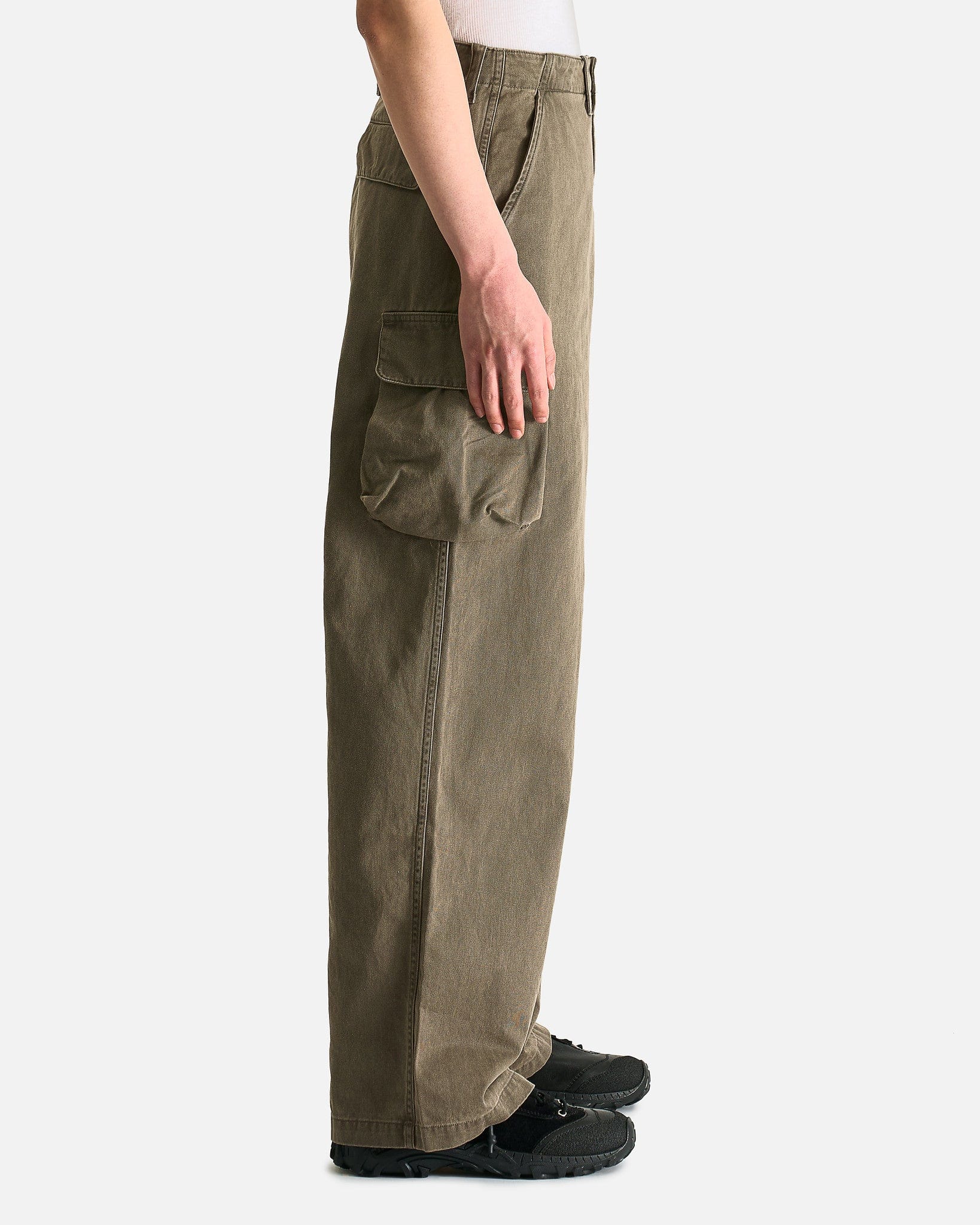 Our Legacy Men's Jeans Mount Cargo in Ditch Wash Out Twill